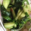 まめとはむ's cooksnap of when they made ＊簡単美味＊モロヘイヤと胡瓜の梅和え.