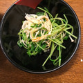 カメ姫☆'s cooksnap of when they made 栄養そのまま★豆苗とえのきのお浸し.