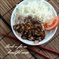 ramuneᐝiRo's cooksnap of when they made ★　簡単ポークソテー　ソース味　★.