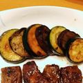 ＊amor＊'s cooksnap of when they made 簡単副菜☆ズッキーニとナスのガリバタ炒め.