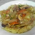 しおとも's cooksnap of when they made 焼きラーメン風♡簡単あんかけ焼きそば♥♡.