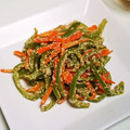 クラッチファン's cooksnap of when they made 簡単！ピーマンと人参の明太子炒め！.