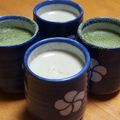 ☆chica☆'s cooksnap of when they made まぜて蒸すだけ簡単すぎる極旨抹茶プリン.