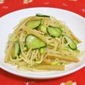 mmameco's cooksnap of when they made 無限に食べれる!メンマと豆もやしナムル.