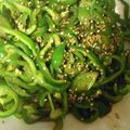 ちぃママ☆ミ's cooksnap of when they made 分量簡単&時短☆ピーマンのきんぴら☆弁当.