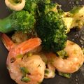 アムステルダムめぐみ's cooksnap of when they made 海老とブロッコリーの塩炒め.