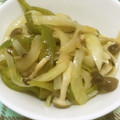 メイジももんじゃ's cooksnap of when they made しめじとたまねぎとピーマンの炒めマリネ.