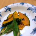 Sac’HiNa's cooksnap of when they made 南瓜とオクラのオイスターソース炒め.