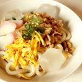 yu_kii⑅♡'s cooksnap of when they made 冷やし★ぶっかけきつねうどん.