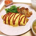 yakopo's cooksnap of when they made 簡単！ふんわり卵のオムライス(^ー^).