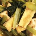 ともかさん時短好き。's cooksnap of when they made 小松菜と油あげの生姜入り煮浸し.