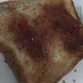 ﾌﾞﾚﾝﾀﾞ's cooksnap of when they made 苺ジャムトーストにホットミルクで朝食.