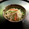 よこ耳ねこ's cooksnap of when they made きゅうりとカニカマの春雨サラダ.