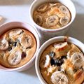 ぱれここ's cooksnap of when they made 簡単♪冷たいバナナケーキ(クラフティ).