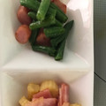 ma___111's cooksnap of when they made お弁当用いんげんとウインナー炒め.