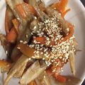 黒べあー's cooksnap of when they made この味いいね♪味噌煮込み★きんぴらごぼう.