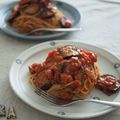 ✾あーちゃん✾'s cooksnap of when they made ナスとツナのトマトパスタ☆.