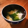 はるぴーのママ's cooksnap of when they made たまごわかめスープ☆.