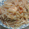 うまいん酢よ。's cooksnap of when they made えのきともやしのキムチ炒め.