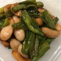 ngta05's cooksnap of when they made シシトウとベーコンの甘辛炒め.