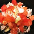 なーなちゃん's cooksnap of when they made お手軽♪夏野菜と豚しゃぶのおろし素麺！.