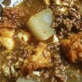 rivermarro's cooksnap of when they made 挽肉入り☆大根と厚揚げのカレー煮.
