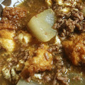 rivermarro's cooksnap of when they made 挽肉入り☆大根と厚揚げのカレー煮.