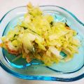 みなみゆき母's cooksnap of when they made 簡単 きゅうりとキャベツと竹輪の味噌マヨ.