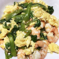 みさりママ's cooksnap of when they made ☆エビと青梗菜と卵の炒め物☆.