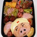 めいめい☆☆☆'s cooksnap of when they made 旦那⭐キャラ弁 DBのウーロン.