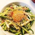 クックE662AA☆'s cooksnap of when they made スゴく簡単！即席生ハムユッケ！.