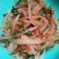 むとうちえ's cooksnap of when they made モヤシの和風ナムル♪　めんつゆで簡単！.