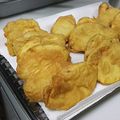 terakooo's cooksnap of when they made 冷めても美味しい☆さつま芋の天ぷら.