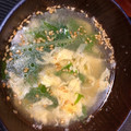 くっくまん☆'s cooksnap of when they made 玉子と椎茸の中華スープ♪.