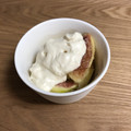 Megu_food's cooksnap of when they made フルーツ白和え(桃 無花果 柿 など).