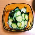 ぴよ実's cooksnap of when they made ワカメ×きゅうり♡王道の酢の物.
