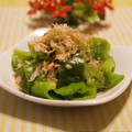 ぽっぽぺぺ's cooksnap of when they made 簡単！お弁当のおかず★ピーマンのお浸し.