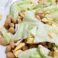 みゃおふ's cooksnap of when they made 大豆とキャベツ・炒り卵のマヨネーズサラダ.