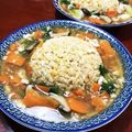 しましまもっぷ's cooksnap of when they made 【男の料理】黄金炒飯の黄金あんかけ.