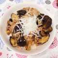 ＃yeongri's cooksnap of when they made 豚バラと茄子の韓国風丼〜温玉のせ〜.