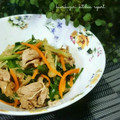 かおりかざり's cooksnap of when they made 料理研究家の　梨と豚キムチの和え物.