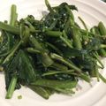 ポメちょん's cooksnap of when they made 空芯菜炒め.