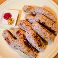 まやチャン's cooksnap of when they made ■ チーズ入り☆自家製ソーセージ２種 ■.