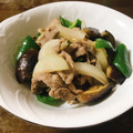 クリちゃん0309's cooksnap of when they made 豚肉となすとピーマンと玉ねぎの炒め物.