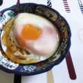 ※ぴーまん's cooksnap of when they made 朝食に！レンジで１分★目玉焼き、ハム卵.