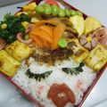 shouko's cooksnap of when they made キャラ弁　リアルな唇でチュウ♪.