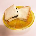 ❁Abake❁'s cooksnap of when they made オリーブとクリームチーズのサンドイッチ.