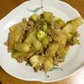 ☆こまっと☆'s cooksnap of when they made 挽肉と夕顔のとろ～り炒め煮.