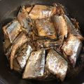 武士道56's cooksnap of when they made フライパン♪梅と生姜でさんまの煮付け☆.