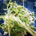 てとりすさん's cooksnap of when they made 豆苗とアボカド☆わさびマヨサラダ.